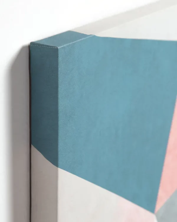 Toile triangle gris – Image 2