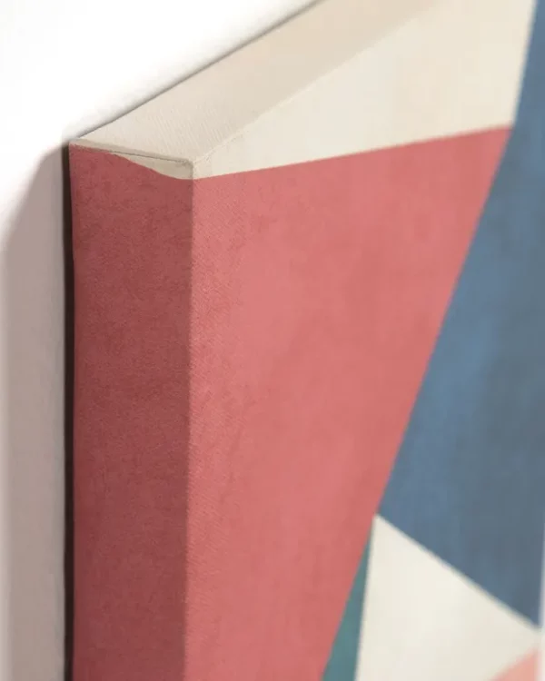 Toile triangle rouge – Image 3