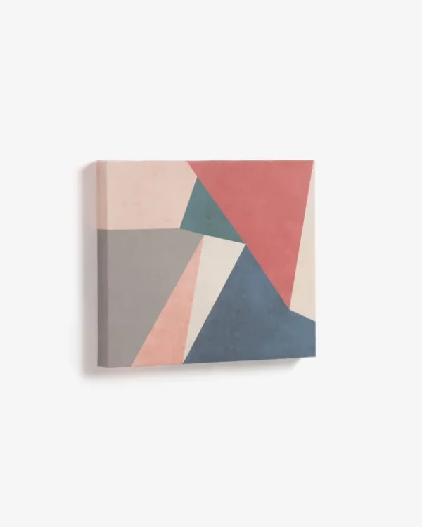 Toile triangle rouge – Image 2