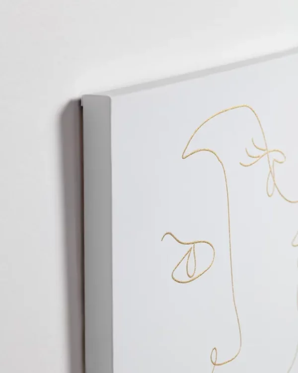 Toile Visage Doré – Image 2
