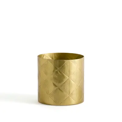 Cache-pot doré