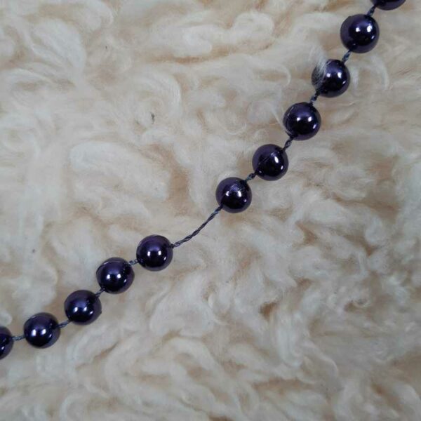 Guirlande de perles mauves 10m – Image 3