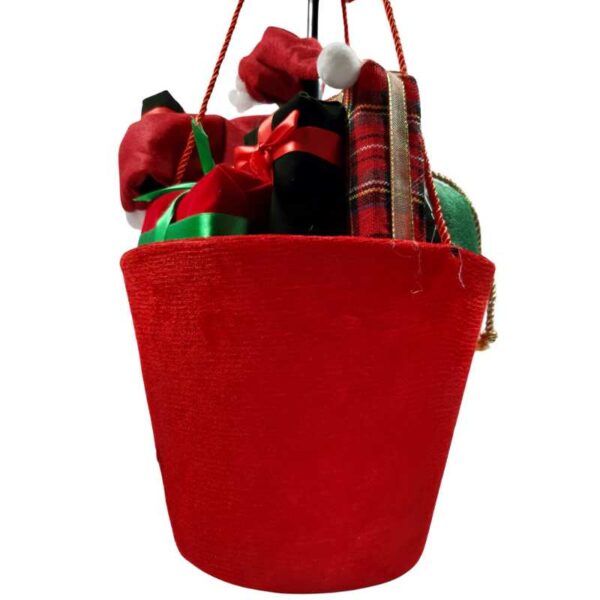 Père Noël en montgolfière 105 cm – Image 4
