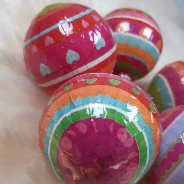 Lot de 5 boules Paier – Image 3