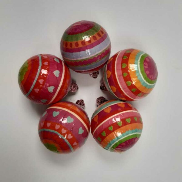 Lot de 5 boules Paier – Image 4