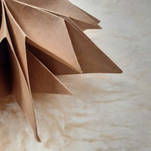 Suspension étoile en papier 20 cm – Image 3