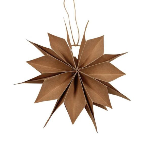 Suspension étoile en papier 20 cm
