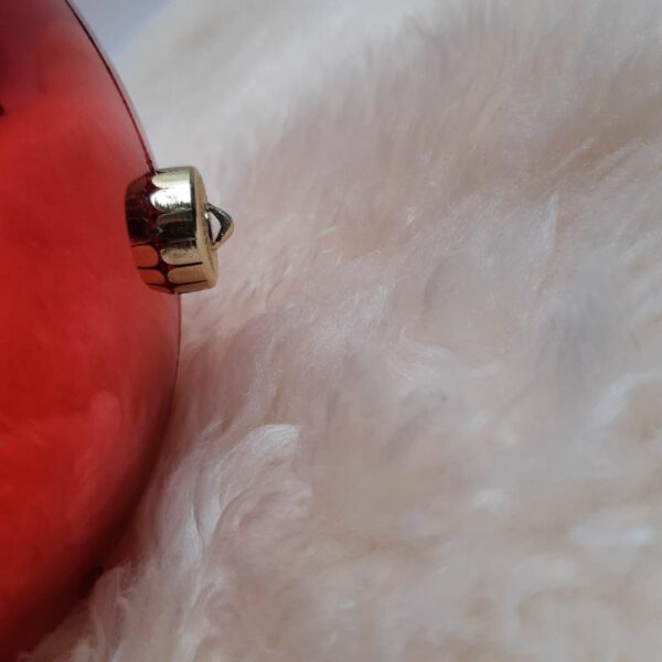 Grande boule rouge 20 cm – Image 3