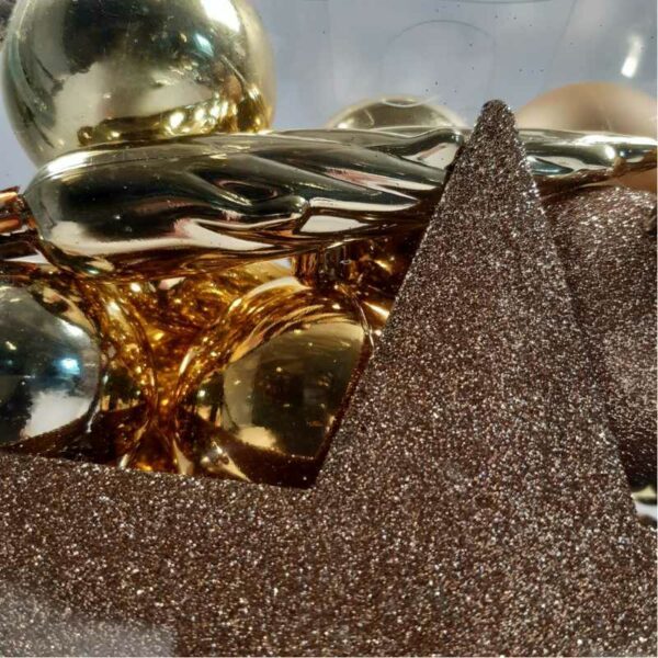 Set de 33 boules de Noël dorées – Image 4