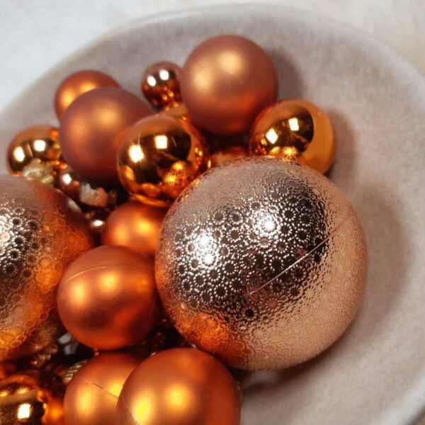 Lot de 38 boules orange – Image 2