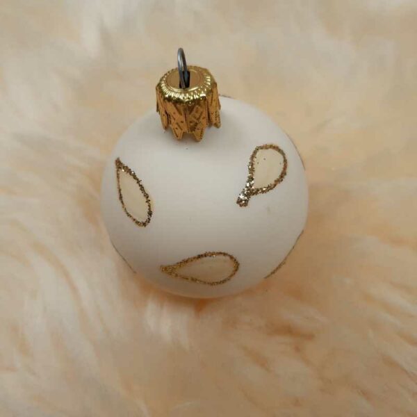 Lot de 15 boules crème – Image 2