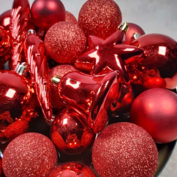 Set de 28 boules rouges – Image 5