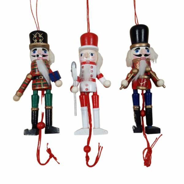 Lot de 3 casse-noisettes 12,5 cm