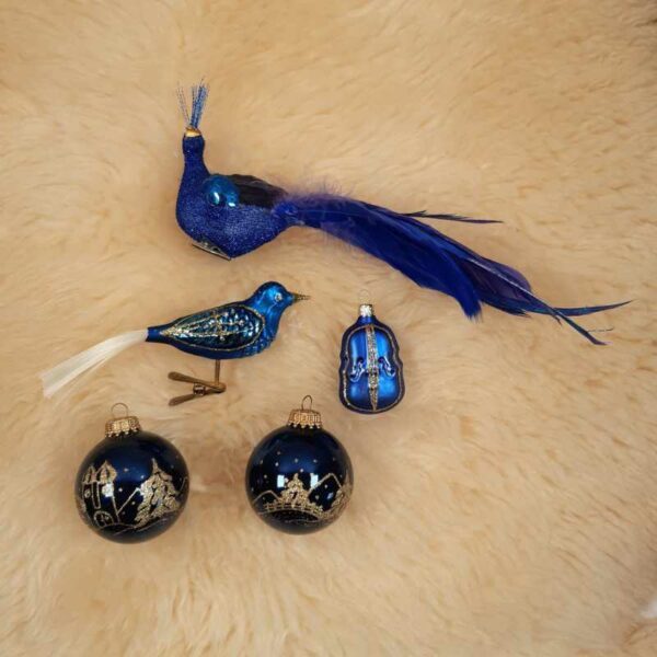 Set de 65 décorations bleues – Image 3
