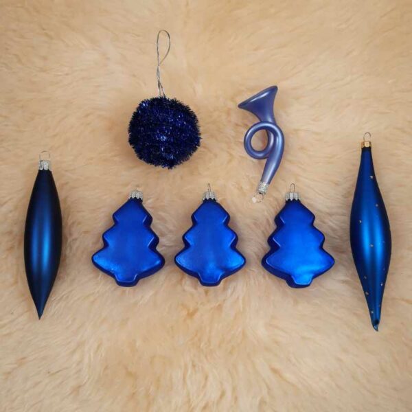 Set de 65 décorations bleues – Image 5