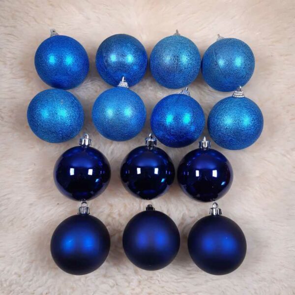 Set de 65 décorations bleues – Image 7