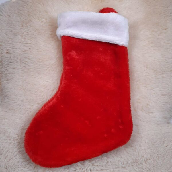 Chaussette de Noël rouge – Image 2