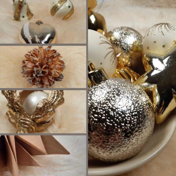 Pack Noël Blanc et Or 2 mois - 38€